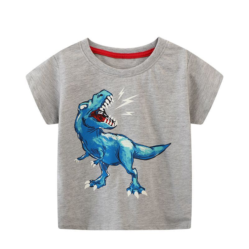 Leuchtendes Hai-T-Shirt für Kinder