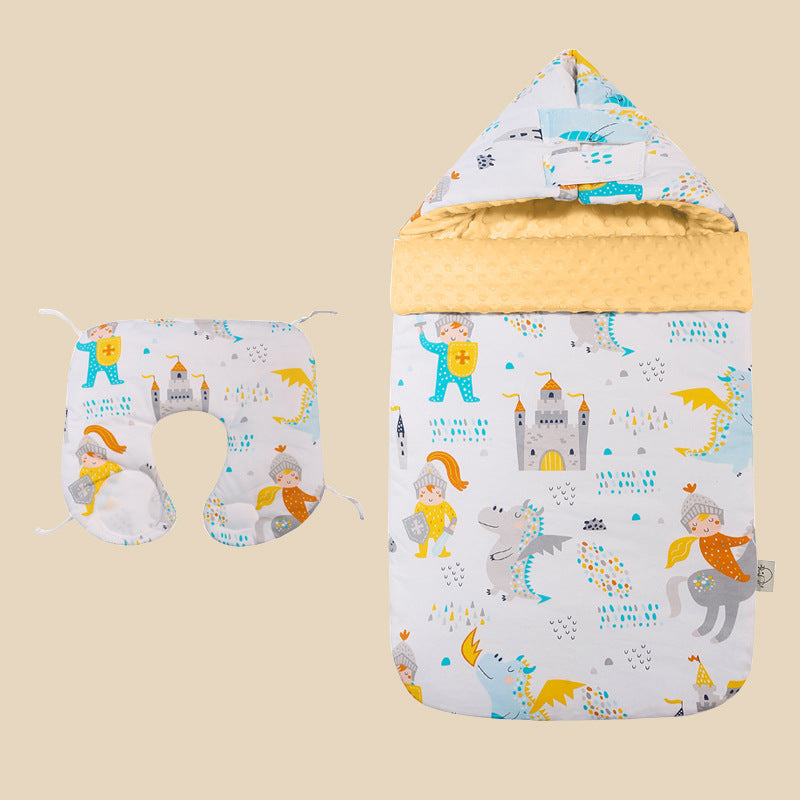 Baby Baumwoll-Schlafsack mit Anti-Schreck-Funktion | LuxeStyle