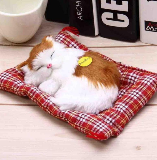 Miauende Katzen-Schlafpuppe