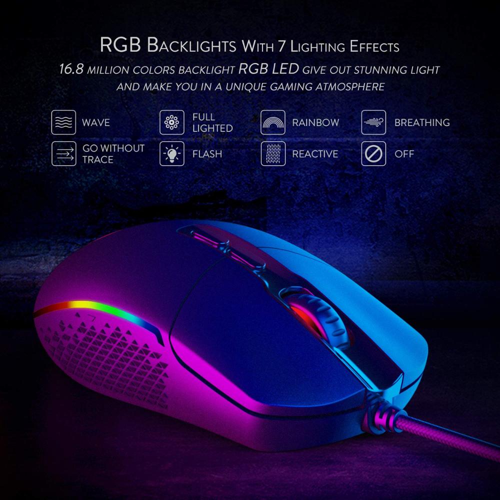 Gaming-Maus mit Kabel – Bild 4 | LuxeStyle