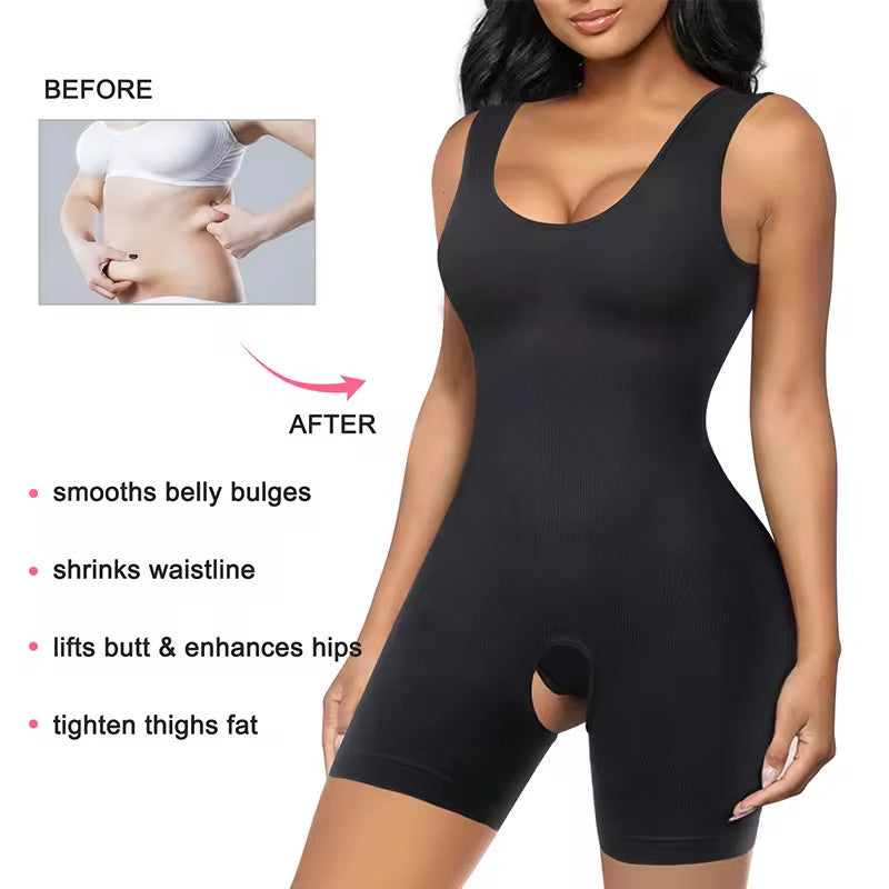 Nahtloser figurformender Bodysuit – Ansicht 2