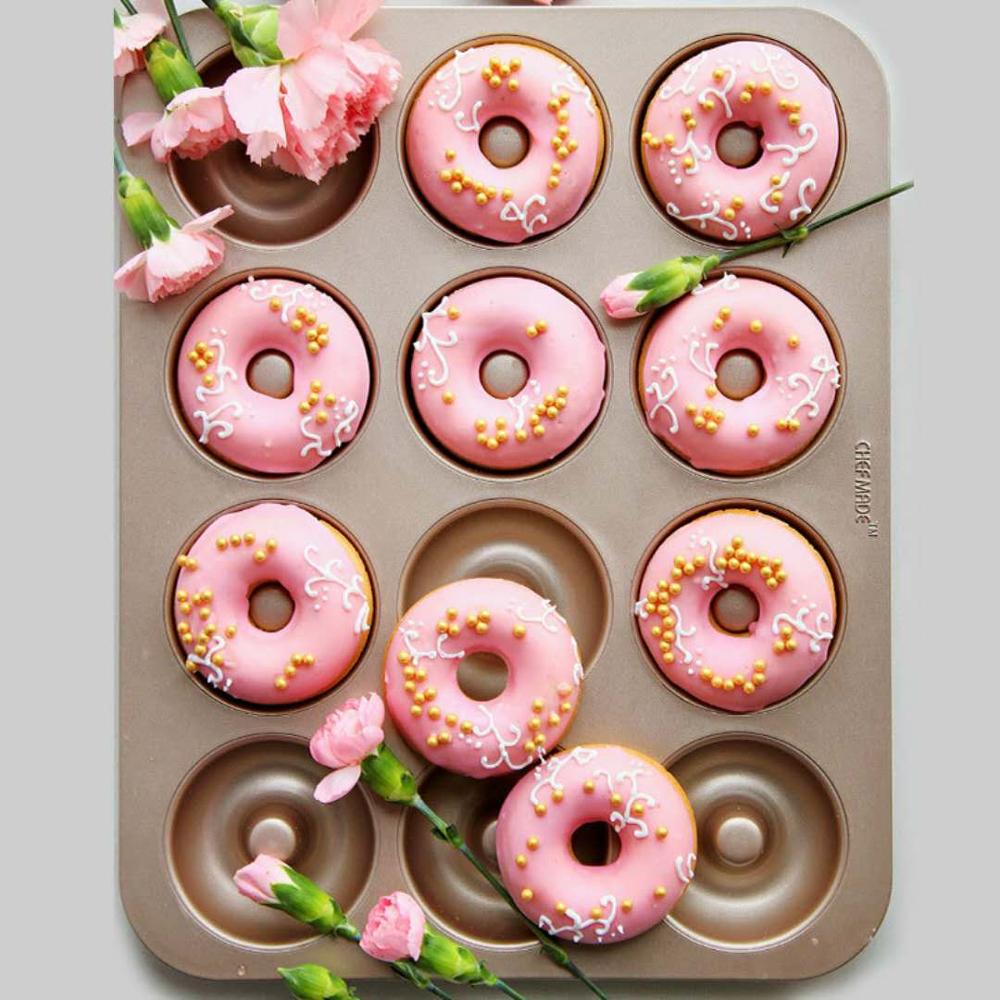 Donut-Backform mit 12 Mulden | LuxeStyle