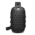 Oxford Stoff USB Schultertasche | LuxeStyle