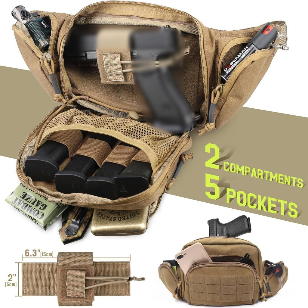 Brusttasche für Sport – atmungsaktiv, wasserdicht – Bild 8 | LuxeStyle