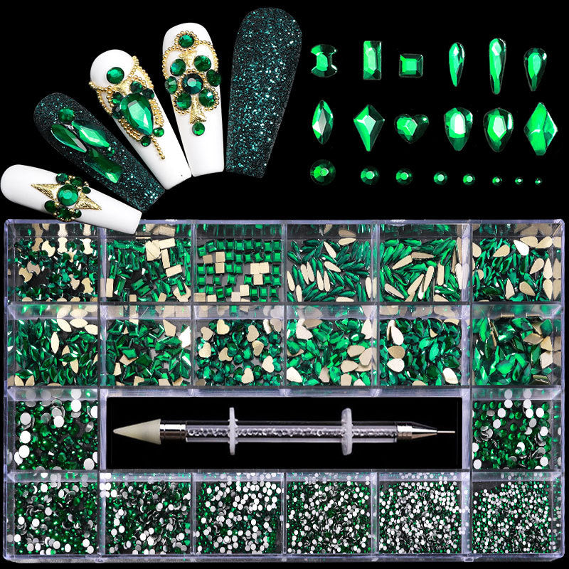 21-Gitter-Box mit Nageldiamanten – Bild 3 | LuxeStyle