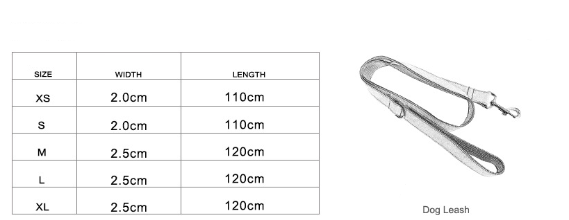 Halsband und Leine Set für Hunde, Polyester – Bild 4 | LuxeStyle