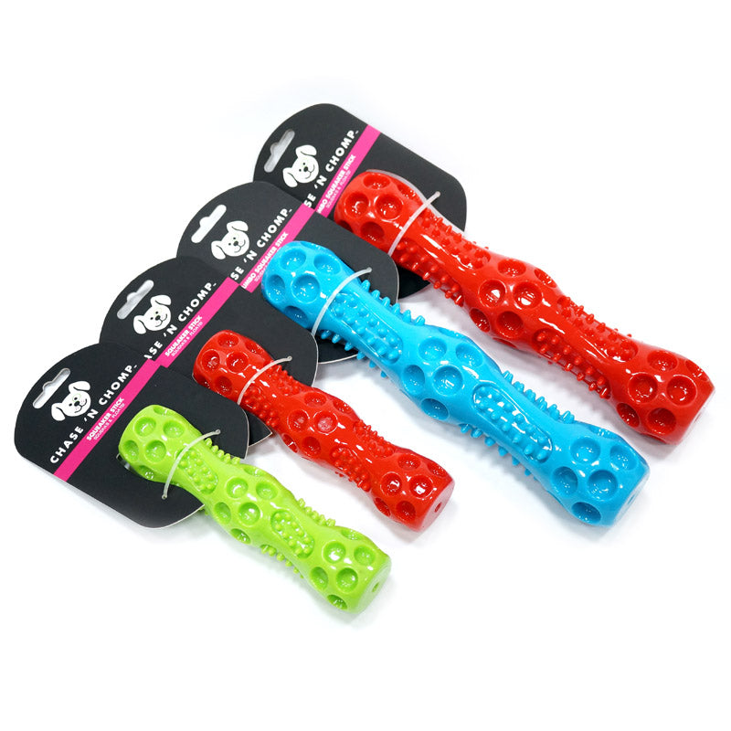 Quietschender Beiss-Stick für Hunde
