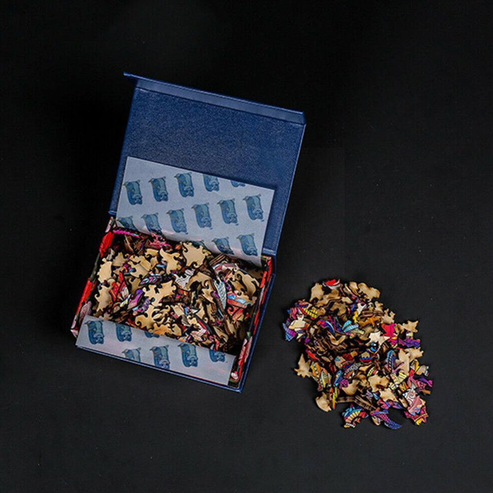 Holz-Weihnachtsbaum-Puzzle für Kinder – Bild 4 | LuxeStyle