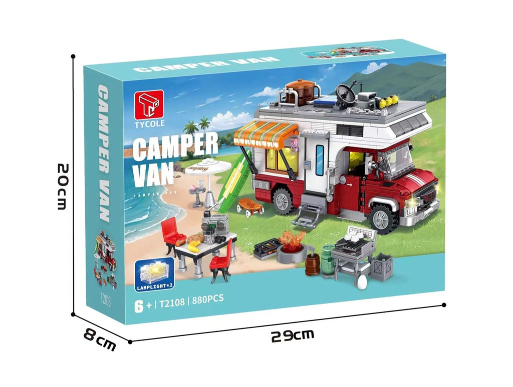 Camper Van Outdoor Cooking Spielbaustein-Set – Bild 5 | LuxeStyle