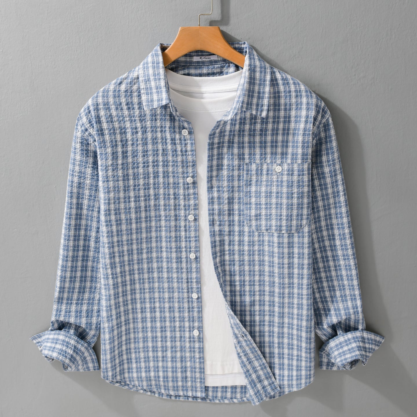 Freizeit-Hemd für Herren im Retro-Look