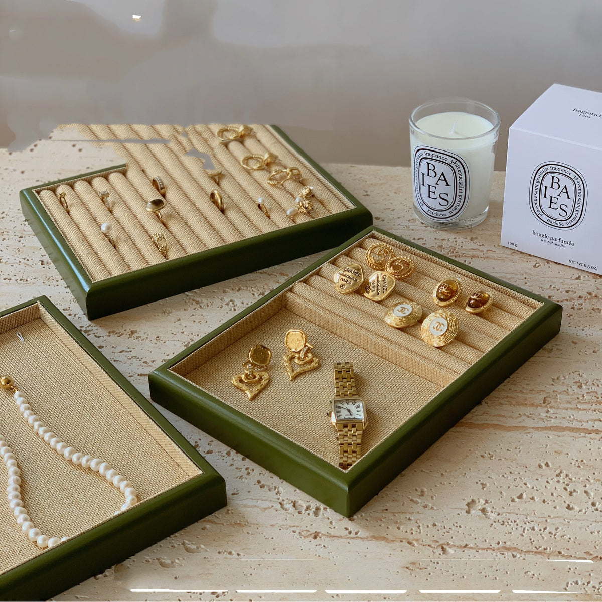 SIXI Schmuckbox aus Nussbaumholz für Uhren und Ringe – Bild 8 | LuxeStyle
