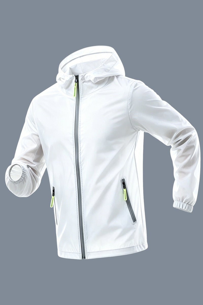 Leichte Outdoor Kapuzenjacke für Herren