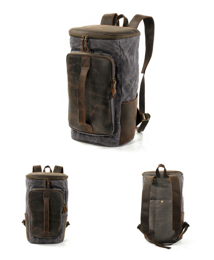 Mannlicher Canvas-Schultertasche, mittelgross – Bild 11 | LuxeStyle