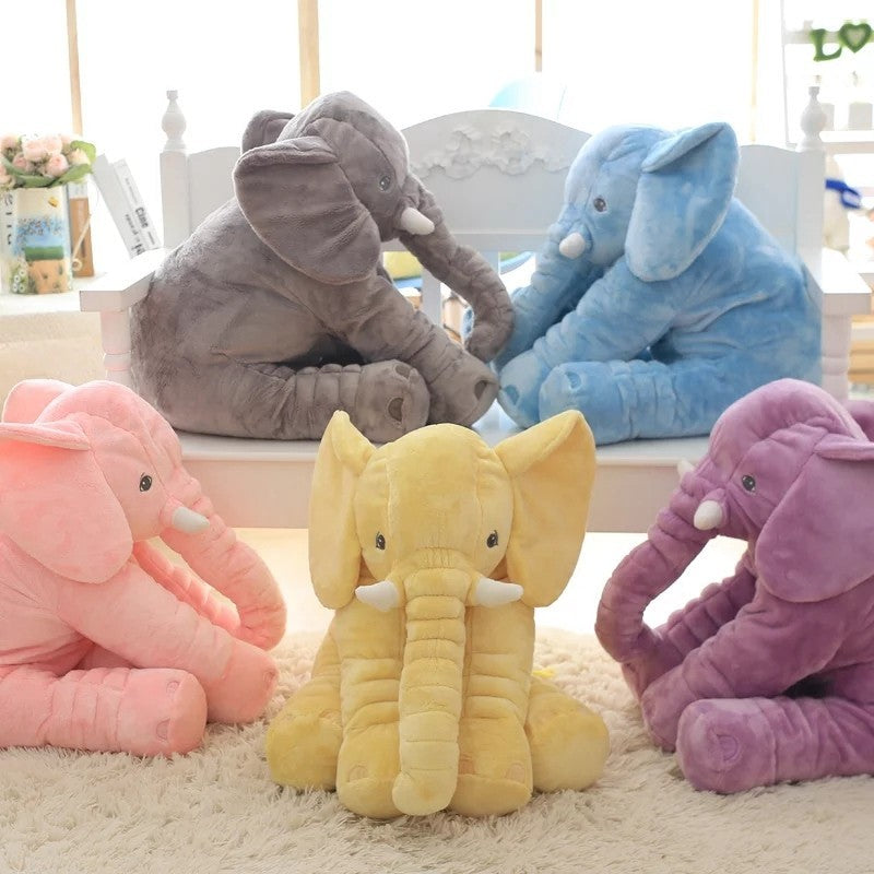 Elefanten-Kuschelkissen mit Decke