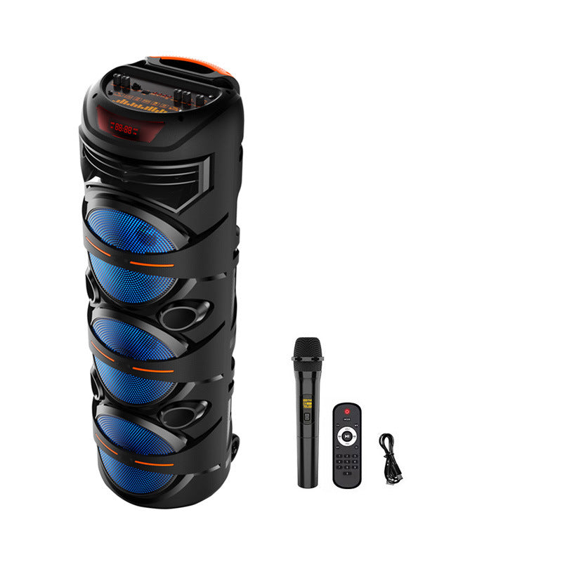 Bluetooth Speaker mit Mikrofon & Stage Lights