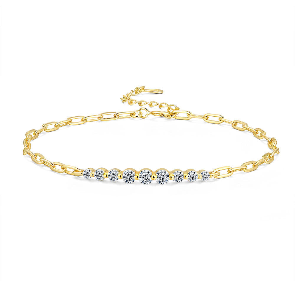 Armband mit Moissanit und Schmetterling – Bild 3 | LuxeStyle