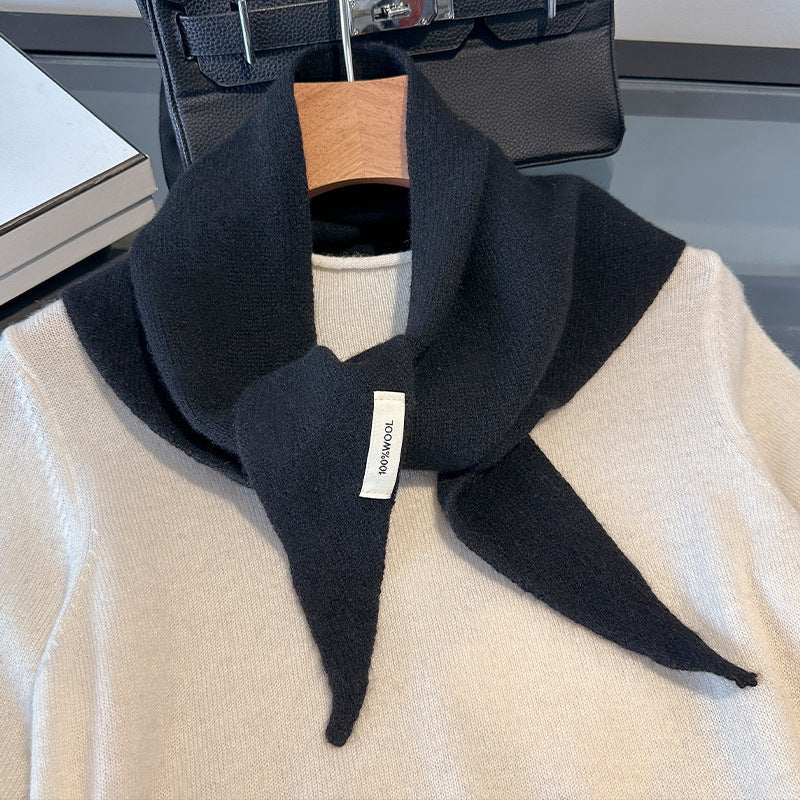 Dreieckstuch aus Wolle – Bild 3 | LuxeStyle