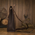 Leder Rucksack im Britisch-Retro-Stil – Bild 1 | LuxeStyle