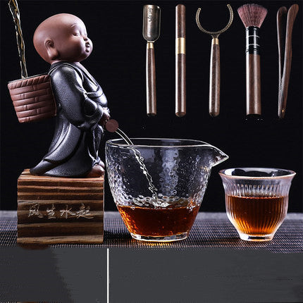 Tongqu Kung Fu Teeset mit Purpursand-Ornament