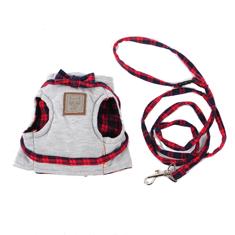 Katzenhalsband aus Strick- und Baumwollstoff – Bild 3 | LuxeStyle