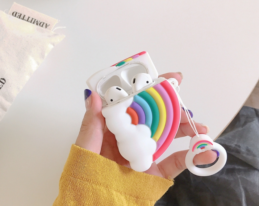Regenbogen-Hülle für Bluetooth-Kopfhörer – Bild 3 | LuxeStyle