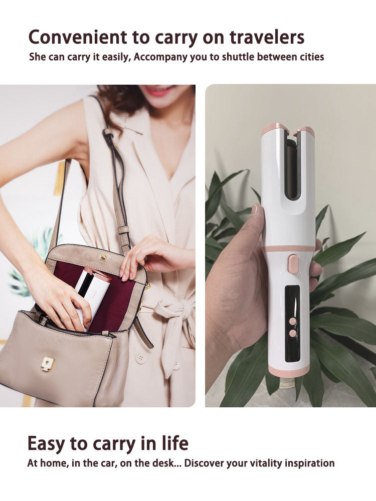 Automatischer Lockenstab aus Metall – Bild 3 | LuxeStyle