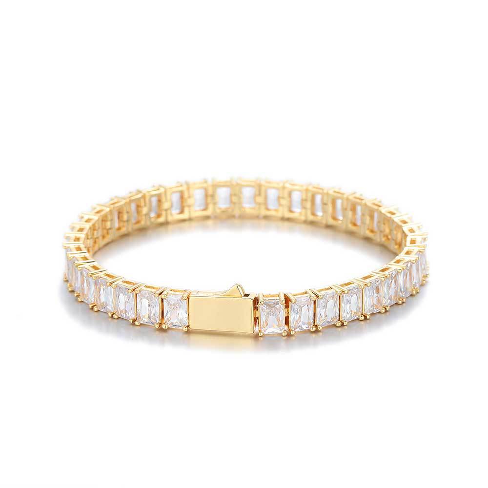 Gold- und Platin-Veredelungsmannschaftsarmband – Bild 3 | LuxeStyle