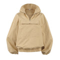 Britischer Oversize Hoodie mit Polo-Kragen – Ansicht 4