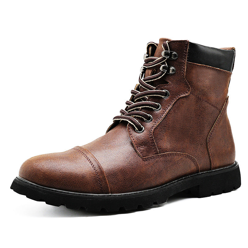Modische hohe Arbeitsstiefel | LuxeStyle