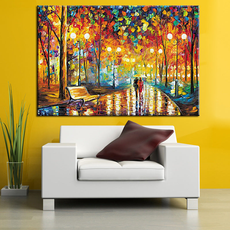 5D Diamond Painting 'Night Walk' – Bild 1 | LuxeStyle