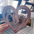 Herz-Wanddekoration aus Holz | LuxeStyle