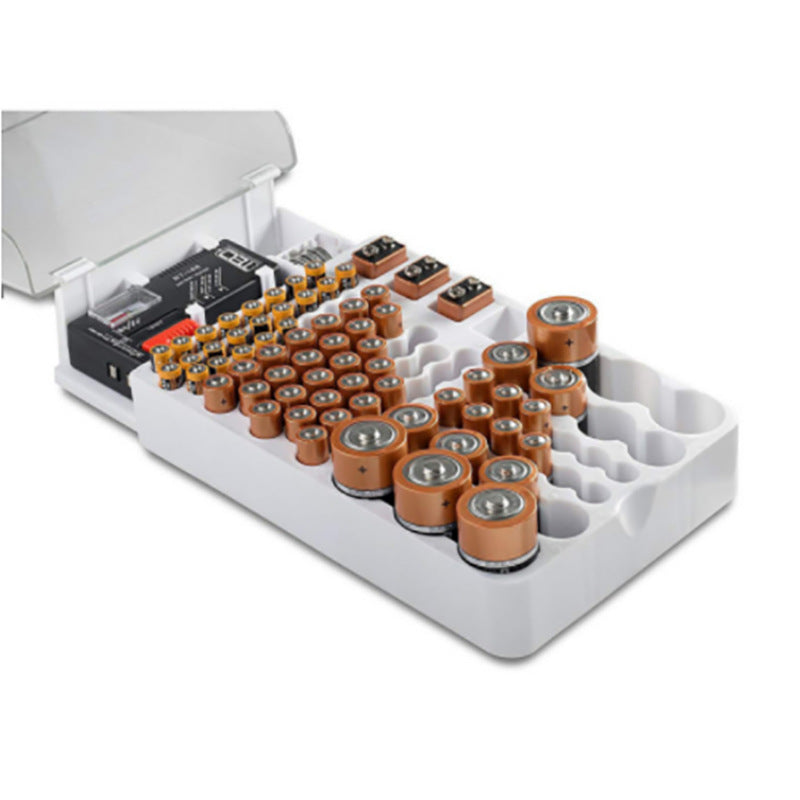 Batterie-Aufbewahrungsbox aus Kunststoff