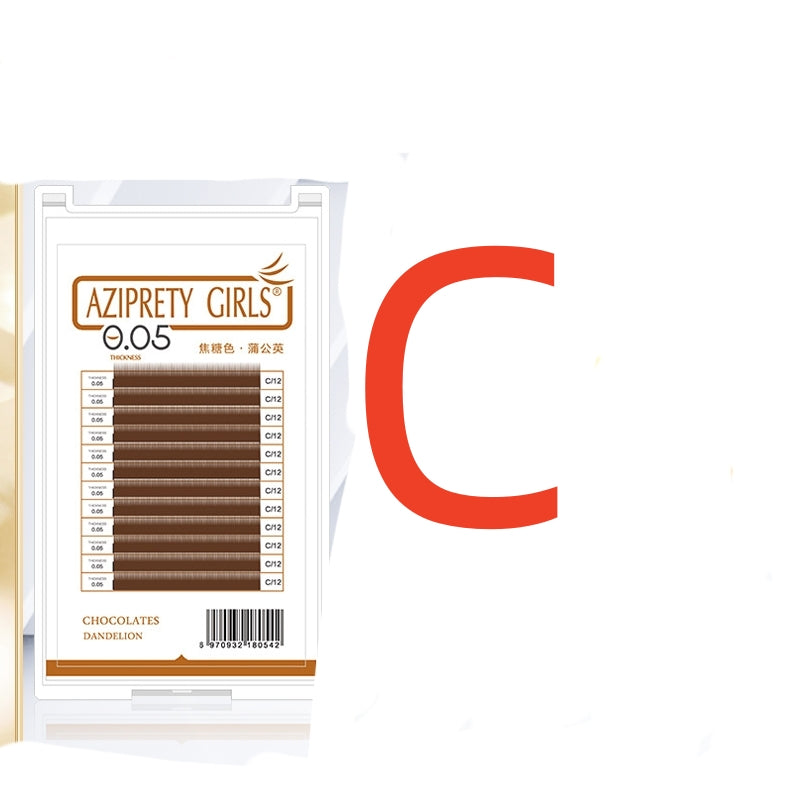 Falsche Wimpern "Deep Coffee"