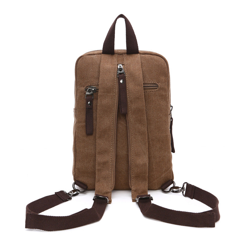 Freizeit Canvas Umhängetasche für Herren – Bild 2 | LuxeStyle