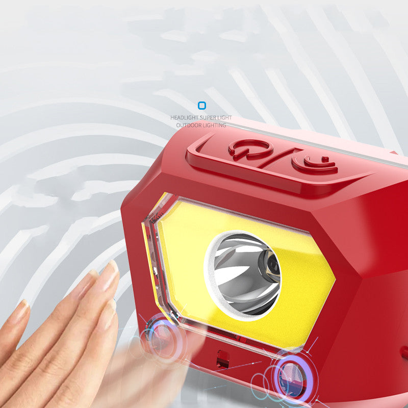 Ultraleichte LED-Stirnlampe mit starkem Licht