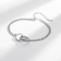 Partnerarmband mit Berg- und Baum-Motiv – Bild 3 | LuxeStyle