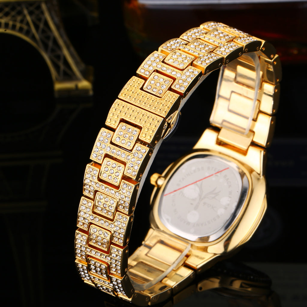 Wasserdichte Damenuhr mit Metallarmband – Bild 5 | LuxeStyle