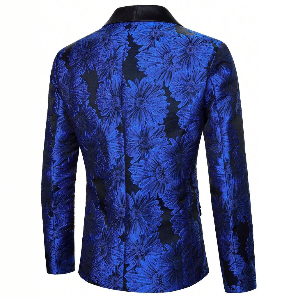 Herren Anzug, Slim Fit, Dunkelblau – Ansicht 5
