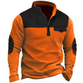 Langes Pullover Herren in Rot, Grün, Khaki – Bild 4 | LuxeStyle