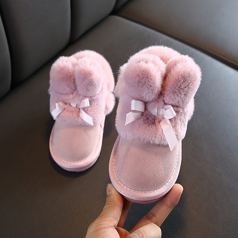 Gefütterte Prinzessinnen-Winterschuhe für Kinder – Bild 5 | LuxeStyle