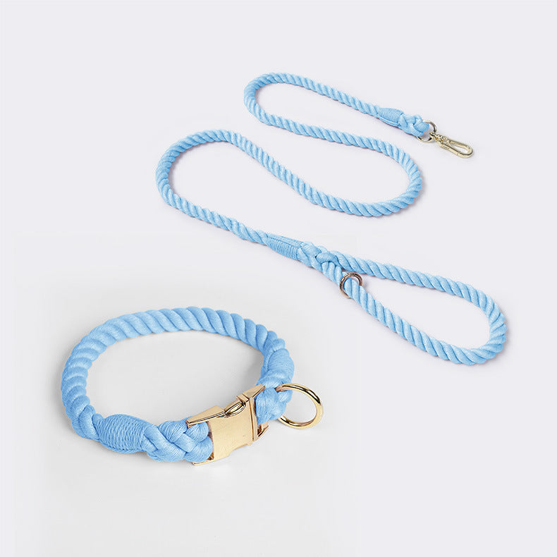 Geflochtenes Baumwollhalsband für Haustiere – Bild 13 | LuxeStyle