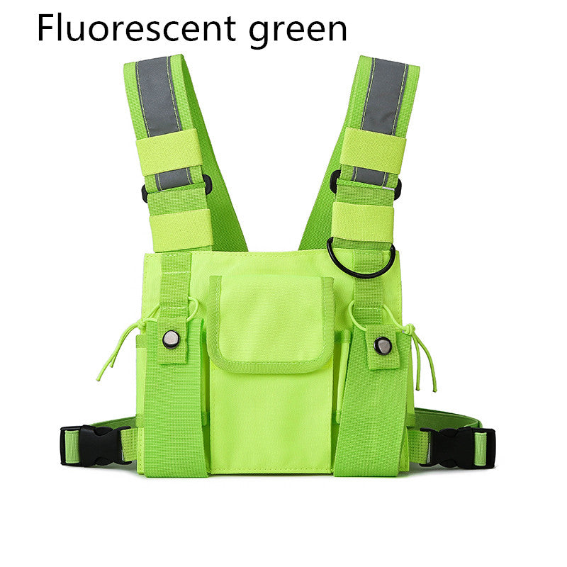 Tactical Brusttasche aus Polyester – Bild 9 | LuxeStyle