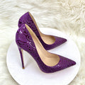 Elegante spitze High Heels aus Mikrofaser – Bild 7 | LuxeStyle