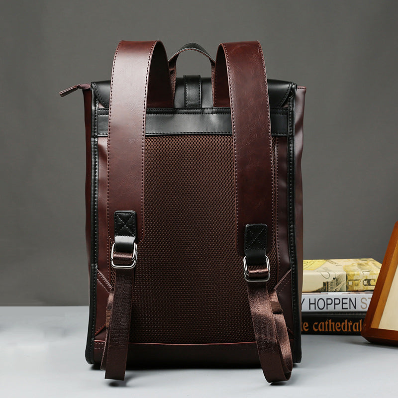 Reiserucksack aus PU-Leder – Bild 4 | LuxeStyle