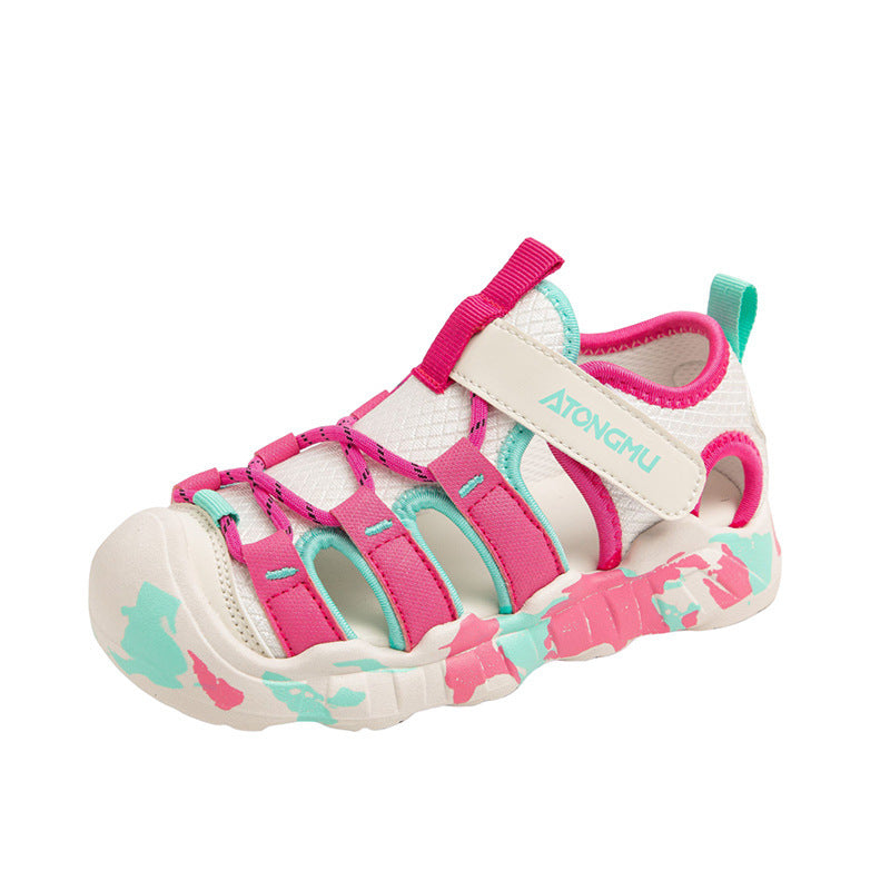 Kinder-Outdoorsandalen mit geschlossener Zehenpartie