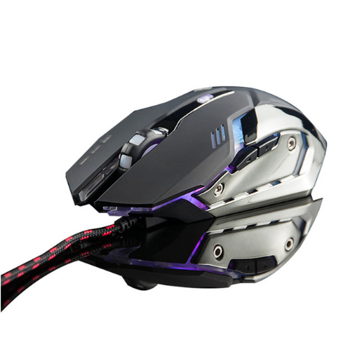 Geräuschlose Gaming-Maus mit 6 Tasten
