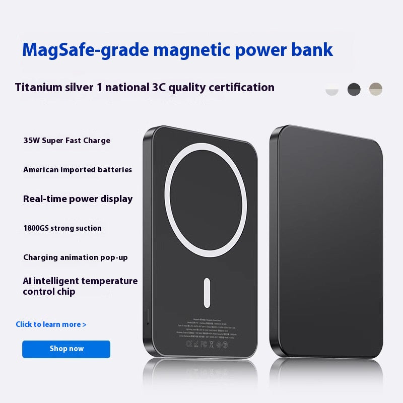 Magnetische kabellose Powerbank