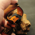 Aviator-Vintage-Armband aus Handgezogenem Leder