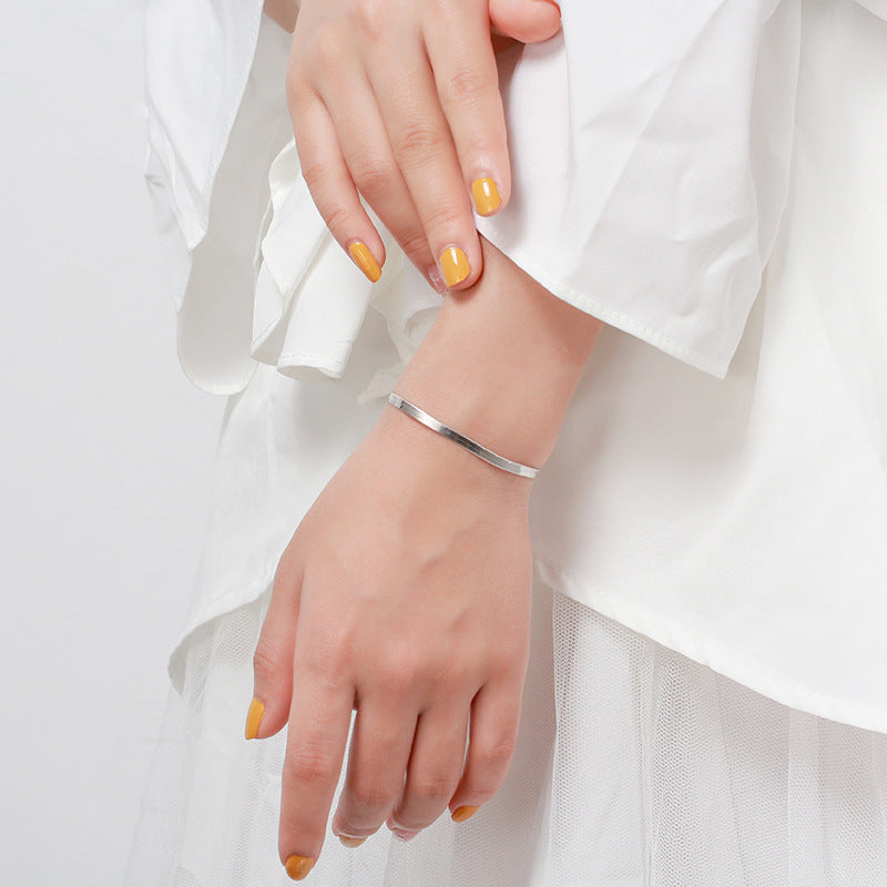 Sterling Silber Schlangearmband – Bild 4 | LuxeStyle