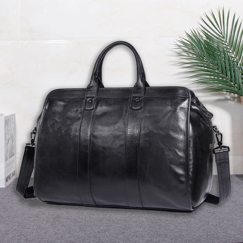 Reisetasche aus Rindsleder, gross